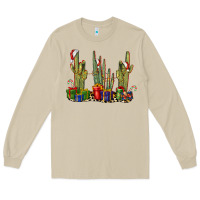 Mushroom Christmas Cactus Long Sleeve Tee - LillyAllenDesigns
