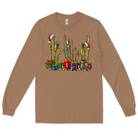 Toasted Coconut Christmas Cactus Long Sleeve Tee - LillyAllenDesigns
