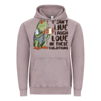 Vintage Zinc i cant live laugh love in these conditions Vintage Hoodie - MaliasSmallBusiness