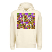 Sandshell Mardi Gras with king cake tumbler Premium Hoodie - HowdyJamesFarm
