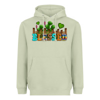Matcha blessed olivia Heavyweight Hoodie - OliviaCreatesArt