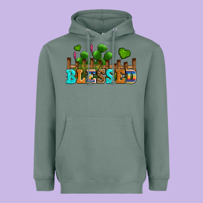 Blessed Olivia Heavyweight Hoodie Designed By Oliviacreatesart