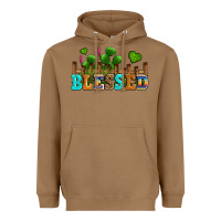 Toasted Coconut blessed olivia Heavyweight Hoodie - OliviaCreatesArt