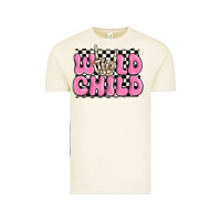 Vintage Arctic wild child pink skeleton Vintage Tee - MaliasSmallBusiness