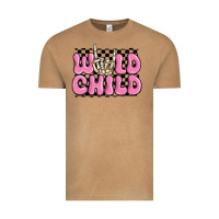 Vintage Camel wild child pink skeleton Vintage Tee - MaliasSmallBusiness