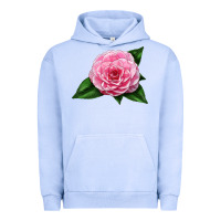 Pigment Grape Ice Camellia Flower Urban Hoodie - LillyAllenDesigns