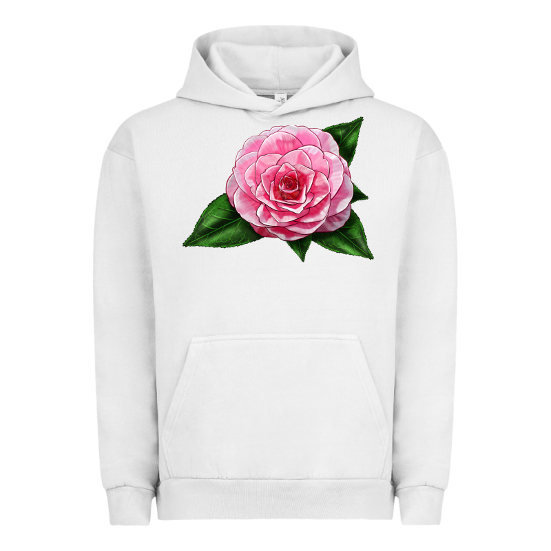 Camellia Flower Urban Hoodie by LillyAllenDesigns | Teevron