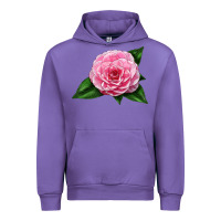 Tulip Camellia Flower Urban Hoodie - LillyAllenDesigns