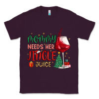 Plum mommy needs her jingle juice Classic Tee - MaliasSmallBusiness