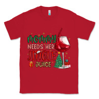 Red mommy needs her jingle juice Classic Tee - MaliasSmallBusiness
