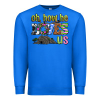 True Royal Easter Day Oh he loves us Premium Sweatshirt - OliviaCreatesArt