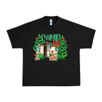 Black camp life Urban Heavy Tee - MaliasSmallBusiness
