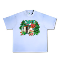 Grape Ice camp life Urban Heavy Tee - MaliasSmallBusiness