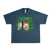 Midnight Navy camp life Urban Heavy Tee - MaliasSmallBusiness
