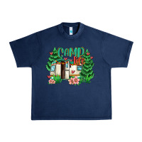 Navy camp life Urban Heavy Tee - MaliasSmallBusiness