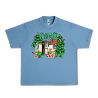 Pebble Blue camp life Urban Heavy Tee - MaliasSmallBusiness