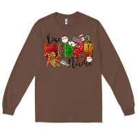 Chestnut One Merry Nurse Long Sleeve Tee - LillyAllenDesigns