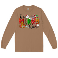 Toasted Coconut One Merry Nurse Long Sleeve Tee - LillyAllenDesigns