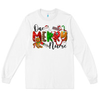 White One Merry Nurse Long Sleeve Tee - LillyAllenDesigns