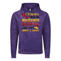 Cloud Purple stepping into my november birthday Vintage Hoodie - MaliasSmallBusiness