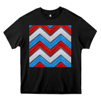 Black Glitter 4th of July Seamless Pattern Heavy Core Tee - BundleAndBundleShop