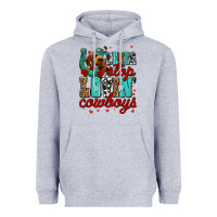 Heather Grey never stop lovin cowboys olivia Heavyweight Hoodie - OliviaCreatesArt