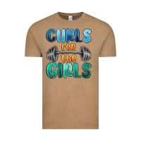 Vintage Coffee curls for the girls Vintage Tee - MaliasSmallBusiness