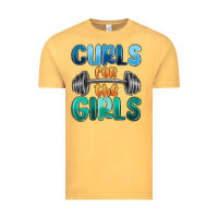 Vintage Mustard curls for the girls Vintage Tee - MaliasSmallBusiness