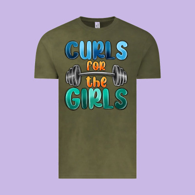 Curls For The Girls Vintage Tee Designed By Maliassmallbusiness