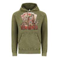 Vintage Olive long live cowgirls cards Vintage Hoodie - NancyCooperArtShop