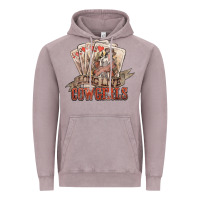 Vintage Zinc long live cowgirls cards Vintage Hoodie - NancyCooperArtShop