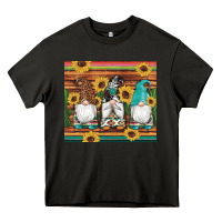Asphalt western gnomes cactus sunflowers serape wooden leopard gemstone Heavy Core Tee - Artiststas
