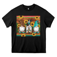 Black western gnomes cactus sunflowers serape wooden leopard gemstone Heavy Core Tee - Artiststas