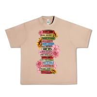 Burro floral books Urban Heavy Tee - MaliasSmallBusiness