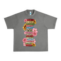 Tornado floral books Urban Heavy Tee - MaliasSmallBusiness