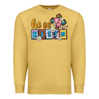 Antique Gold Easter Day He is risen Premium Sweatshirt - OliviaCreatesArt