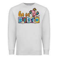 Dove Grey Easter Day He is risen Premium Sweatshirt - OliviaCreatesArt