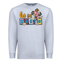Heather Grey Easter Day He is risen Premium Sweatshirt - OliviaCreatesArt