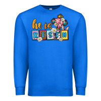 True Royal Easter Day He is risen Premium Sweatshirt - OliviaCreatesArt