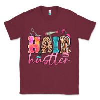 Burgundy hair hustler Classic Tee - MaliasSmallBusiness