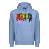 Colony Blue Equal rights Premium Hoodie - CowGirlArtShop