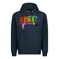 Navy Equal rights Premium Hoodie - CowGirlArtShop