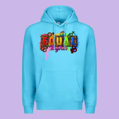Equal Rights Premium Hoodie Designed By Cowgirlartshop