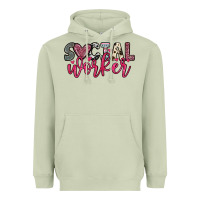 Matcha social worker Heavyweight Hoodie - OliviaCreatesArt