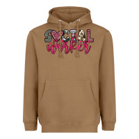 Toasted Coconut social worker Heavyweight Hoodie - OliviaCreatesArt