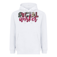 White social worker Heavyweight Hoodie - OliviaCreatesArt