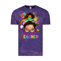 Cloud Purple preschool teacher Vintage Tee - NancyCooperArtShop