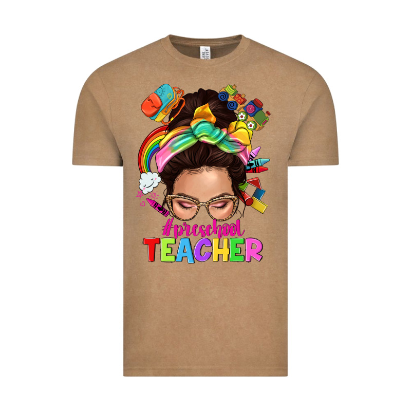 Preschool Teacher Vintage Tee by NancyCooperArtShop | Teevron