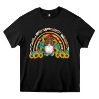 Black western gnome gemstones sunflowers rainbow Heavy Core Tee - Artiststas