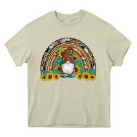 Mossy western gnome gemstones sunflowers rainbow Heavy Core Tee - Artiststas